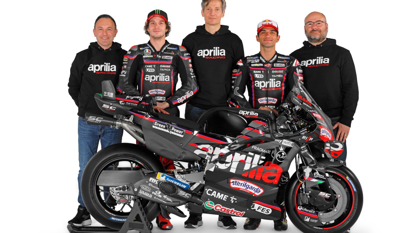 Aprilia showcases 2025 MotoGP livery