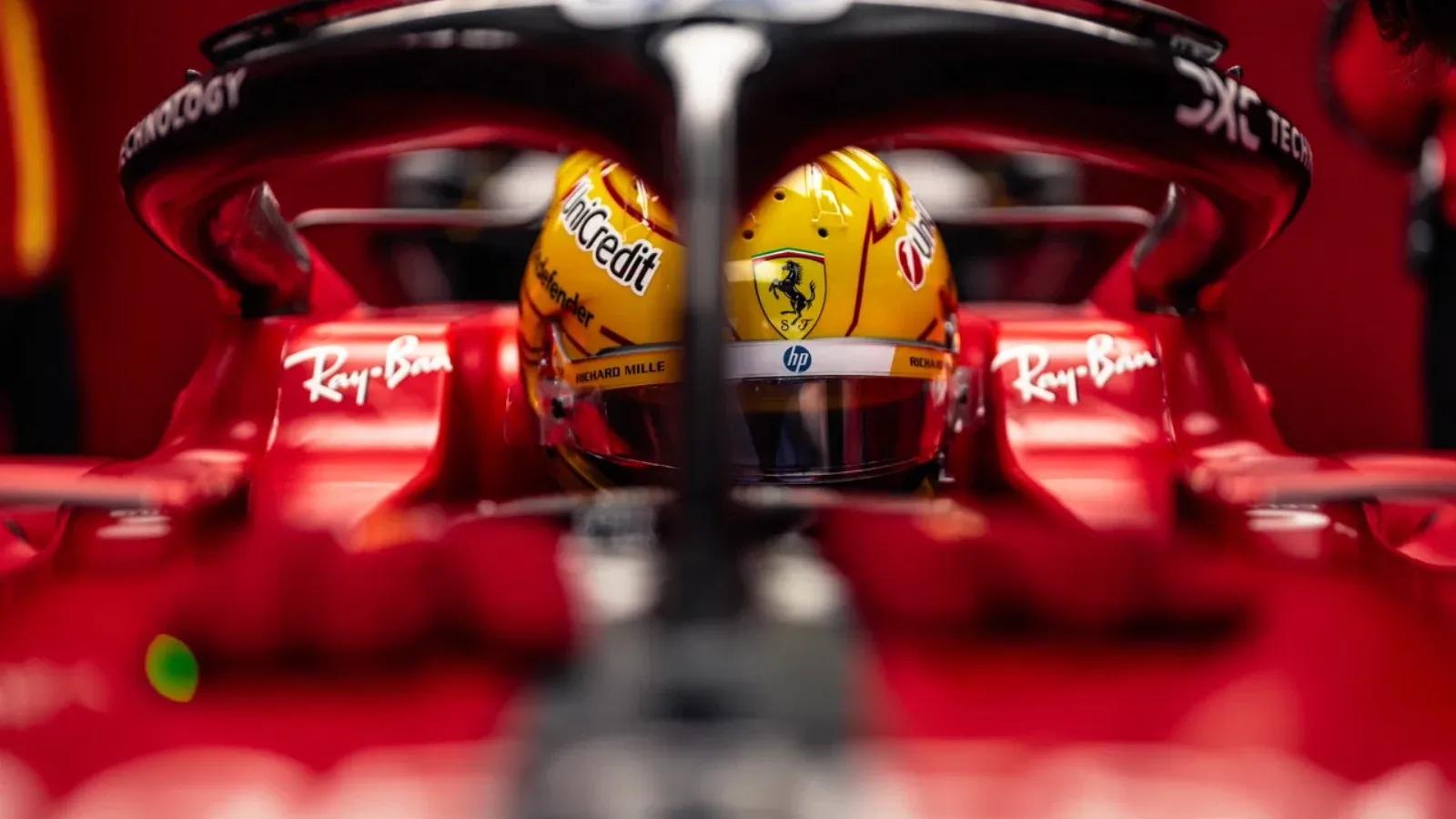 When will Lewis Hamilton make his debut in Ferrari’s 2025 F1 car?